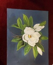 original folk art painting all acrylic picture