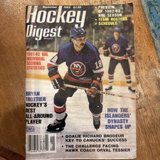 Vtge Hockey Digest Issues From 11/82-3/83 and 6/83 Lot of 6 picture