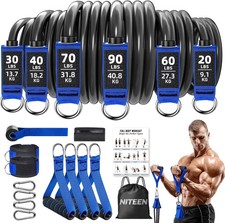 Heavy Resistance Bands for Working Out,  Resistance Bands with Handles Weight Ex picture