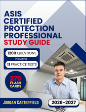 ASIS Certified Protection Professional Study Guide 2026-2027: 1200 Practice Ques picture