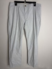 Bonobos Pants Men’s Size 36x30 Stretch Cotton Chino Slim Fit Gray 5 Pockets NWT picture