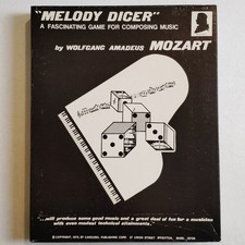 Melody Dicer Game by Wolfgang Amadeus Mozart Composing Music Game With Dice picture