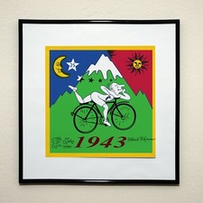 Bicycle Day 1943 Albert Hofmann Signed Autograph LSD Psilocybin Formula picture