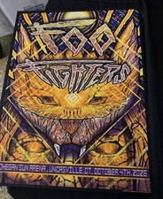 Foo Fighters Mohegan Sun Poster 2026 Numbered Artist Proof OFFICIAL picture