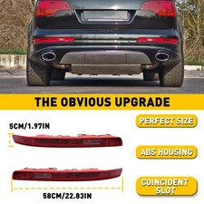 For 2006-15 Audi Q7 Rear Bumper Tail Brake Light Reverse Stop Fog Assembly LH RH picture