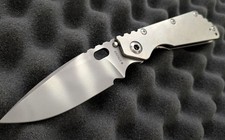 Full Ti Strider SMF Drop Point Ghost Tiger Stripe MagnaCut blade  picture