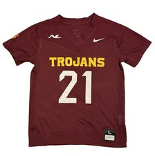 Nike USC Trojans Nike Football Keshen #21 Jersey Size Youth Large picture