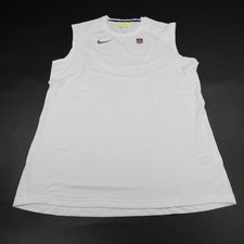 Nike NFL On Field Dri-Fit Sleeveless Shirt Men's White Used Multiple Sizes picture