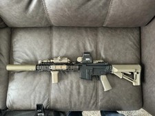 Umbrella Armory Airsoft Tan Mk18 Great Condition, 2025 Service, With Mags and Mo picture