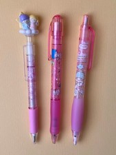 Vintage Sanrio Little Twin Stars pen and pencils combo set. 1pen & 2 pencil picture