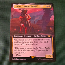 Wizards of the Coast MTG Lotho, Corrupt Shirriff LTR Rare Regular EN 2023 #0370 picture