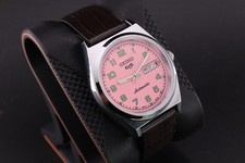 Vintage Seiko 5  Automatic 6309A 17Jewels  Day/Date Japan Made Men's Wrist Watch picture