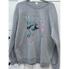 Gray Wicked Graphic Sweatshirt 2x picture