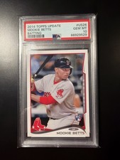 2014 Topps Update Series - Mookie Betts #US-26 Batting (RC) PSA 10 MVP picture