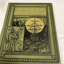 The Rime Of The Ancient Mariner In 7 Parts By Samuel Coleridge 1884 RARE picture