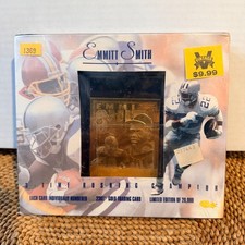 1995 Emmitt Smith 23KT Gold Card Factory Sealed Box /20000 Cowboys picture