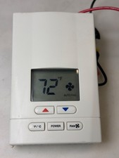 HotelTech Ultra LT24A3 Digital Thermostat White 24V AC/DC Heat/Cool HVAC picture
