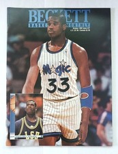 SHAQUILLE O'NEAL 1992 BECKETT BASKETBALL MONTHLY OCTOBER Shaq's first cover picture