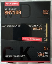New Sealed SanDisk WD_BLACK 1TB SN7100 NVMe Internal SSD Gen 4 x4 NVMe picture