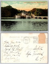 Jones Falls Locks Rideau Lakes Ontario Postcard picture