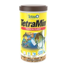 Tetra TetraMin Tropical Flakes Fish Food 7.06 Oz Tropical Aquarium Formula picture