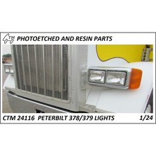 PETERBILT 378/379 PHOTOETCHED Lights   CTM24116       1/24 scale picture