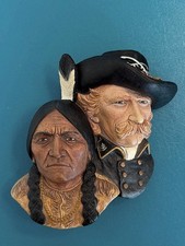 BOSSONS  SIOUX CHIEF SITTING BULL AND GEORGE CUSTER IN EXCELLENT CONDITION picture
