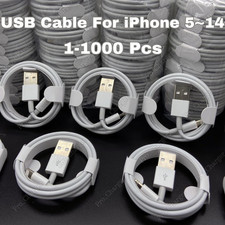 USB Fast Charger Cable 3Ft 6Ft Cord For iPhone 14 13 12 11 Pro XS XR X 8 7 6 Lot picture