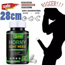 3X STRENGTH Horny Goat Weed Extract W/ Maca Root,Ginseng,L-Arginine,Saw Palmetto picture