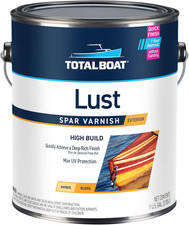 TotalBoat Lust Marine Varnish High Gloss Polyurethane Gallon Wood Finish picture