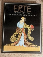 Rare 1987 Erté at Ninety-Five: The Complete New Graphics – Large Hardcover Art B picture