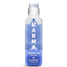Karma Probiotic Water Blueberry Lemonade 18 fl oz 10 Pack 180 fl oz Total picture