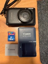 Canon PowerShot SD940 IS Digital ELPH 12.1MP 4x Zoom Black Camera W/ Charger picture
