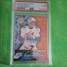 Pacific 1999 Aurora Championship Fever Insert Drew Bledsoe Patriots #13 /20 picture