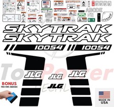 Fits JLG 10054 SkyTrack Decal Kit Telehandler Stickers -  picture