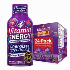 (24 Pack) Vitamin Energy® Berry Vibe Energy Shots, Clinically Tested picture