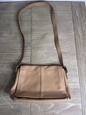Vintage Y2K Coach 9848 Legacy Convertible Flap Bag Camel Tan Leather Excellent picture