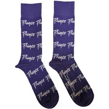Prince Purple Rain Men's Crew Socks Fits Size 6-12 Official Merch picture