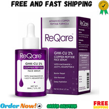 GHKCu Copper Peptides Serum For Face with Niacinamide + Acetyl Hexapeptide8 |... picture