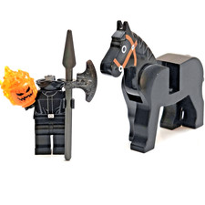 Lego Headless Horseman Minifigure w/ Black Horse Sleepy Hollow Ichabod Crane picture
