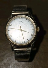 Vintage Monval Men's Watch with Working Second Hand 120 K T G  picture