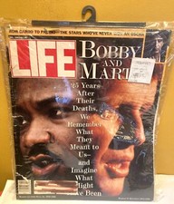 Vtg Life Magazine April 1993 Bobby Kennedy & Martin Luther King Jr. Soft Cover. picture
