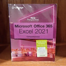 New Perspectives Collection, Microsoft 365 & Excel 2021 Comprehensive (MindTap  picture