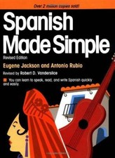 Spanish Made Simple (Made Simple Books (Doubleday)) - Paperback - GOOD picture