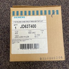 JD63T400 Siemens Trip Unit 400A 600V 3P New in box picture