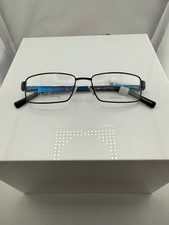 Pierre Cardin PC 608 Gunmetal/Navy Eyeglass Frames 53-16-145 NWT picture