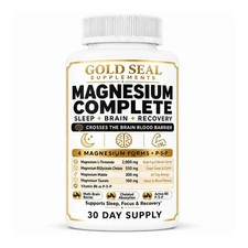 Magnesium Mineral Supplement Gold Seal Complete 120 Count Dietary Mineral. picture