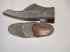 John Varvatos Star USA Waverly Suede Laceless Oxfords Mens 9M Gray picture