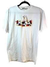 Vintage 90s Y2K Disney Mickey Co Classic Minnie Mouse Embroidered T Shirt NWT M picture