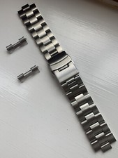 Beautiful New SEIKO 22mm Oyster style strap / bracelet stainless steel BARGAIN picture